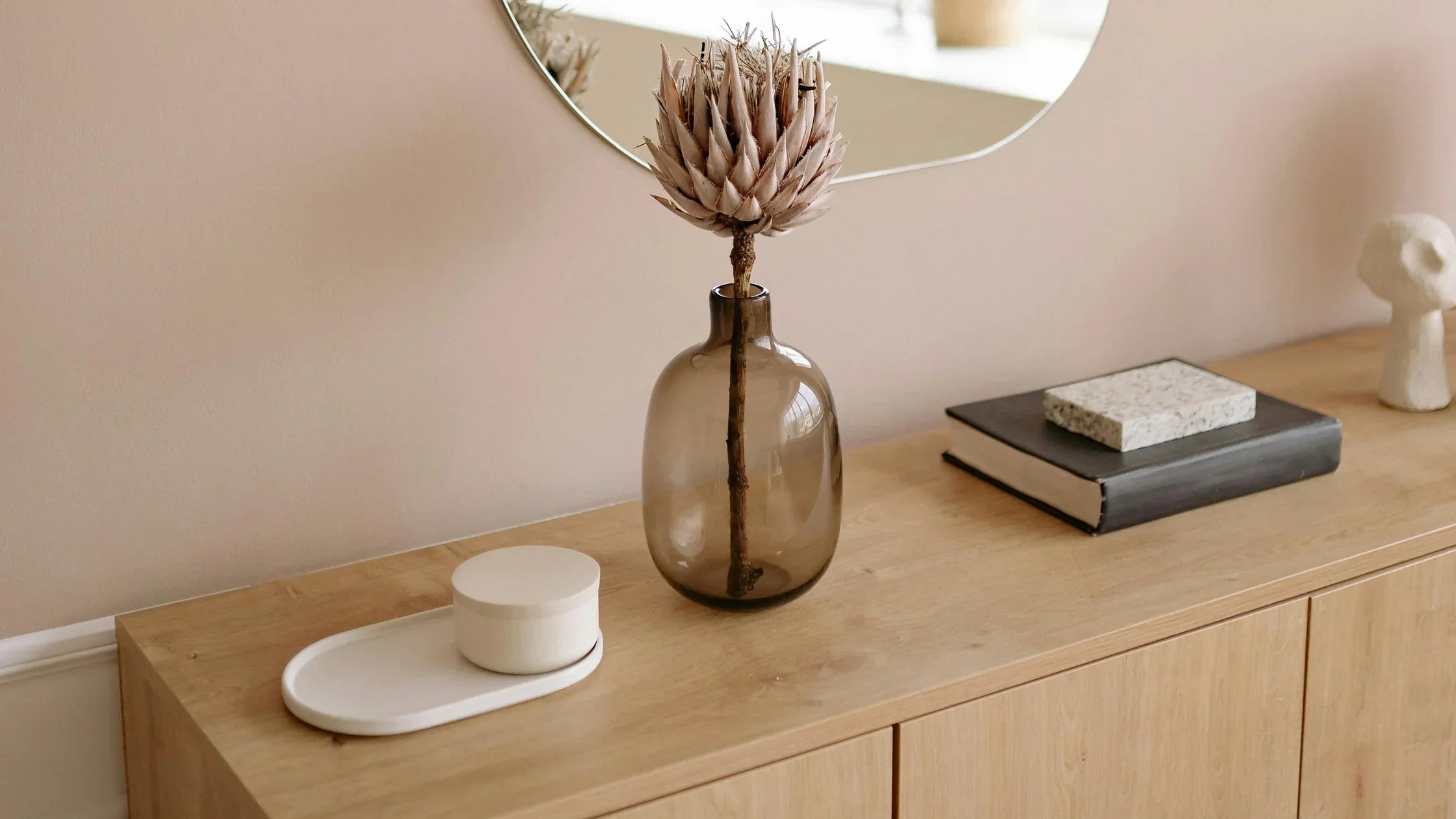 Beautifully organized Japanese dresser with minimalist decor, showcasing the KonMari Method for a tidy, serene, and clutter-free home.