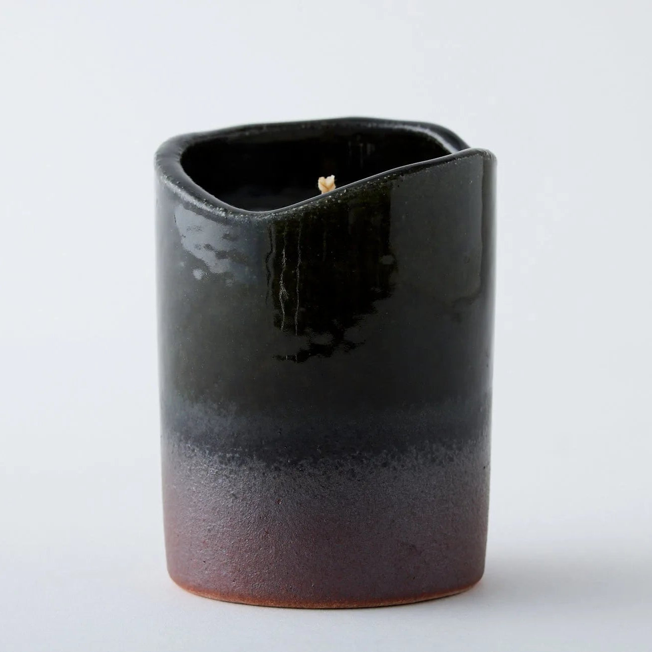 Handcrafted Miyamagi soy candle featuring Japanese forest aroma with sandalwood and oakmoss fragrance.