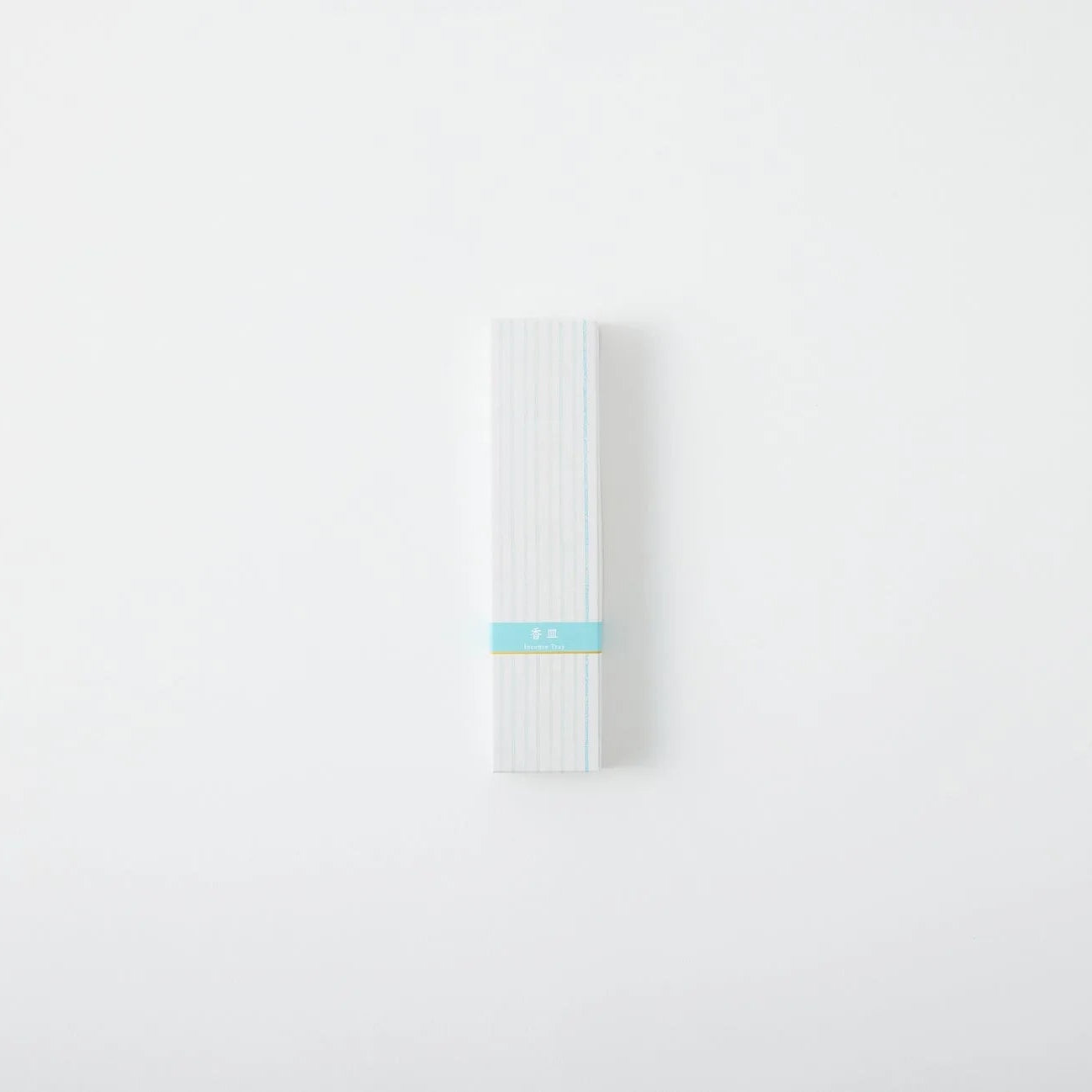Handmade Japanese long celadon incense holder – ceramic tray for traditional and minimalist incense rituals.