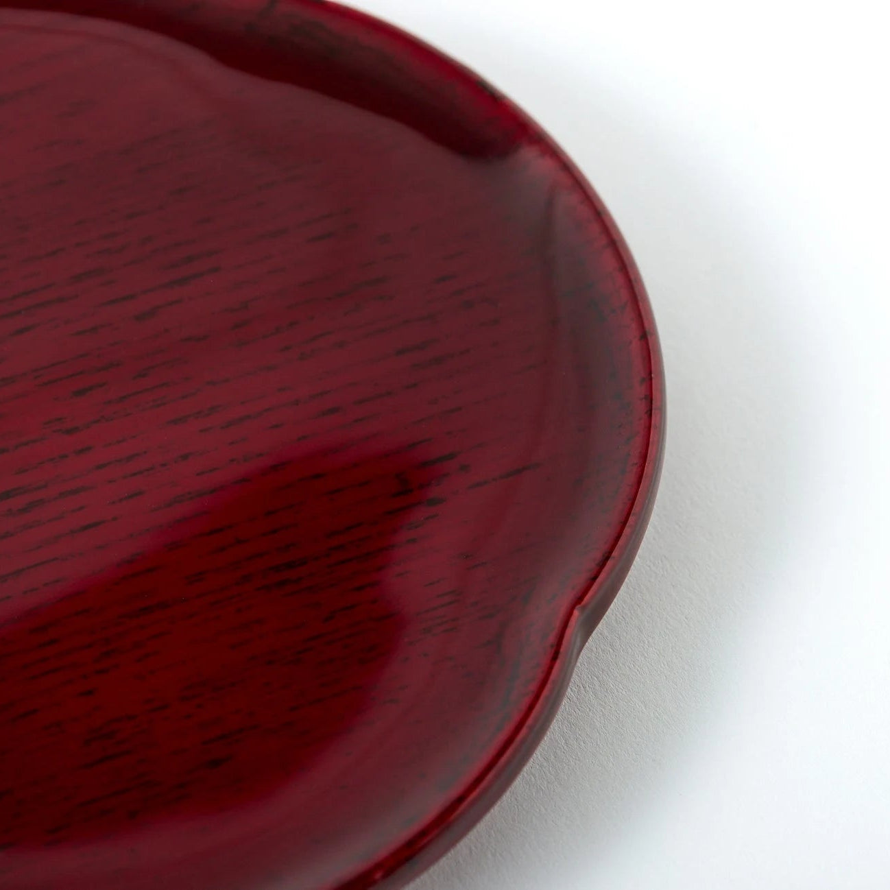 Japanese wooden plate set made from natural Hokkaido ash wood, minimalist traditional tableware for dining.