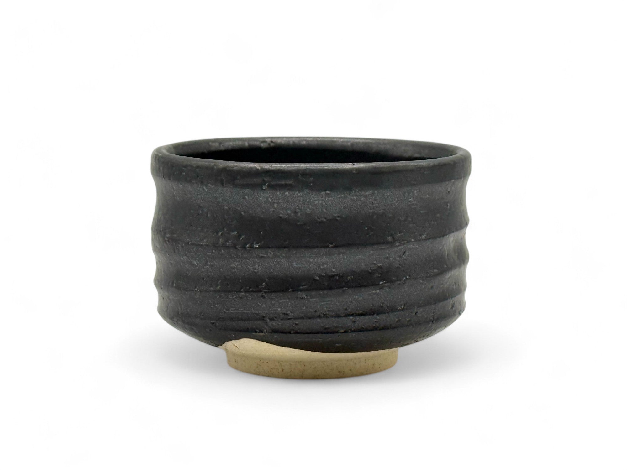 Handcrafted Japanese matcha bowl chawan for traditional tea ceremony, ideal for whisking and serving matcha green tea.