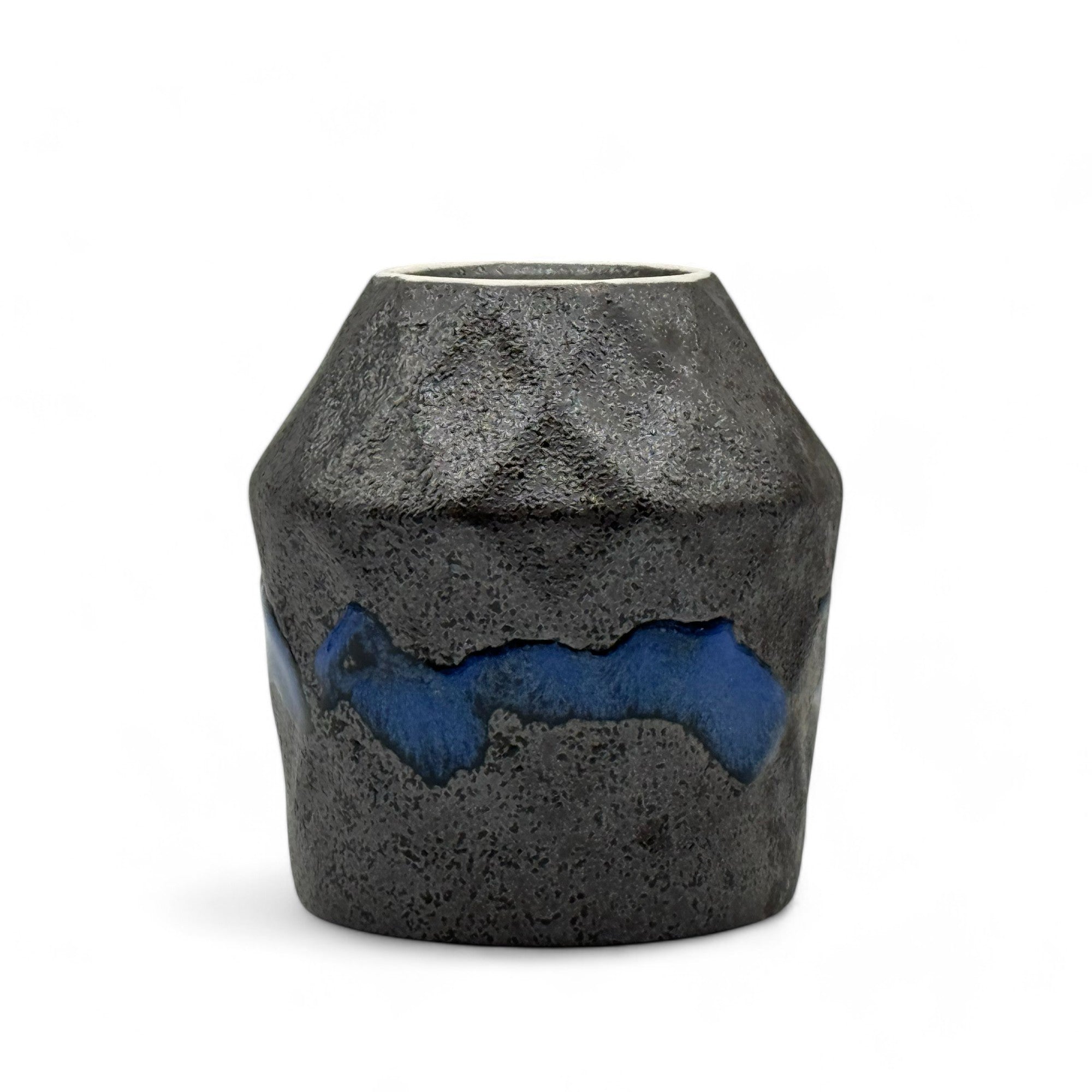 Handcrafted Mino-yaki Yunomi Japanese teacup with traditional glaze, perfect for daily tea rituals.