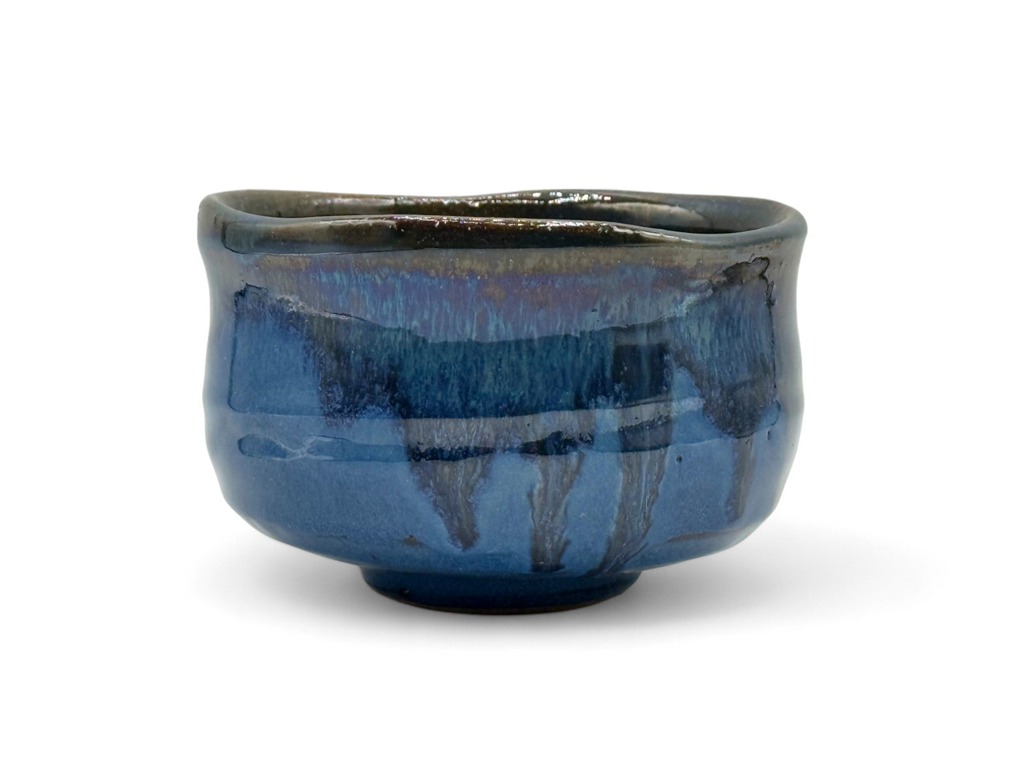 Handcrafted Japanese matcha bowl chawan for traditional tea ceremony, ideal for whisking and serving matcha green tea.