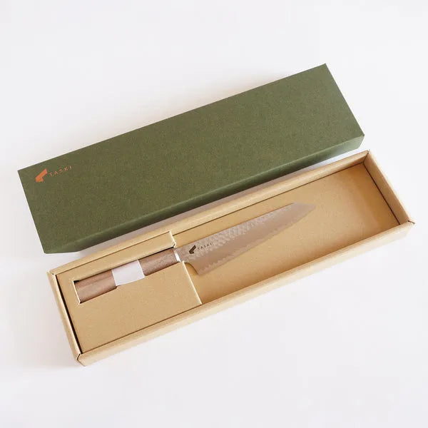 Premium 6-inch Kiritsuke petty knife, sharp Japanese chef knife for precision cutting, slicing, and kitchen prep.