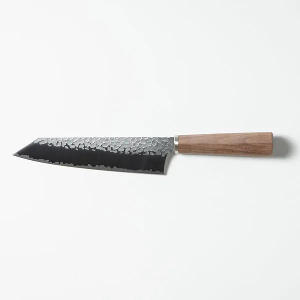 Premium 7-inch kiritsuke knife, Japanese VG10 steel chef knife for precision slicing and multipurpose cooking.