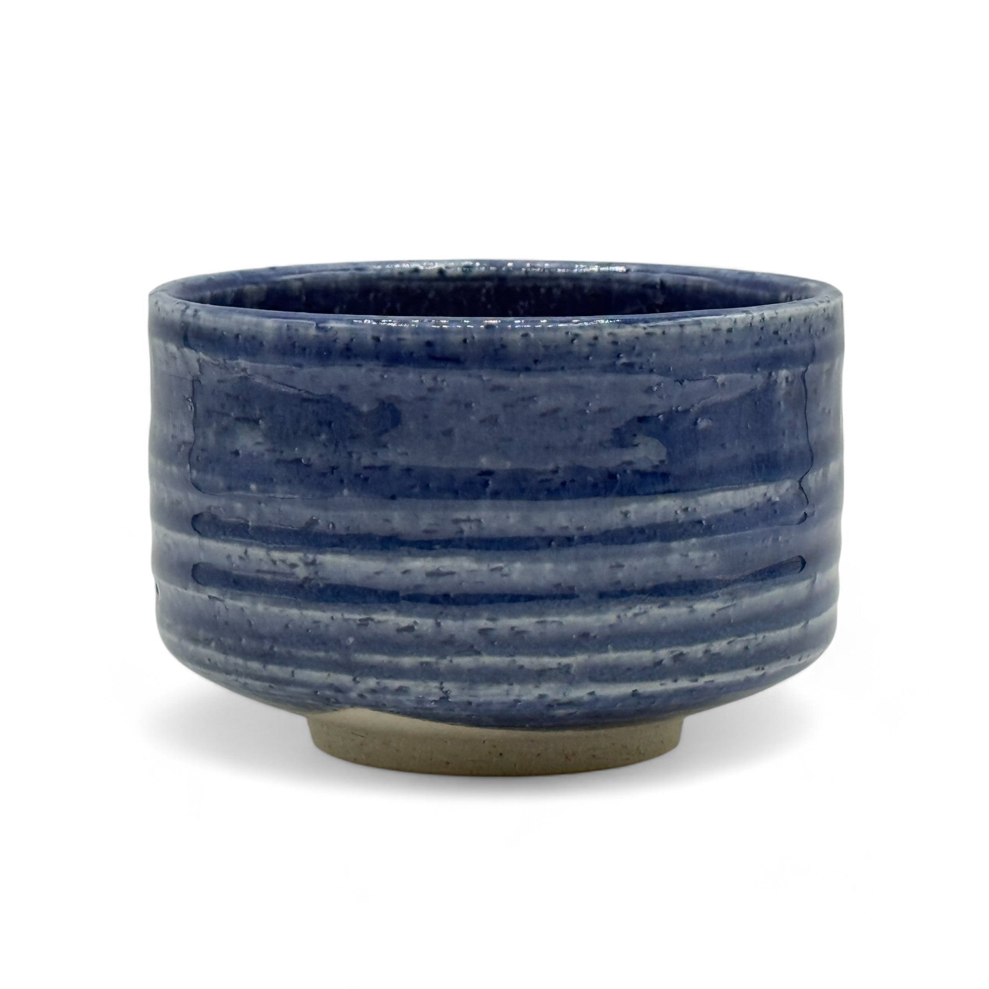 Handcrafted Japanese matcha bowl chawan for traditional tea ceremony, ideal for whisking and serving matcha green tea.