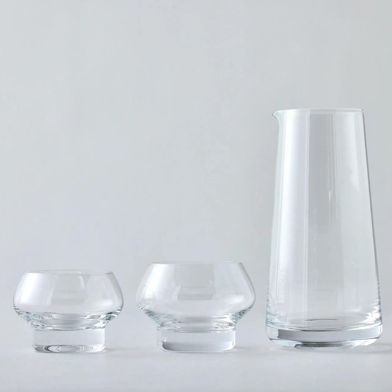 Handcrafted Sumi Edo Glass Japanese Sake Set showcasing traditional elegance and refined craftsmanship.