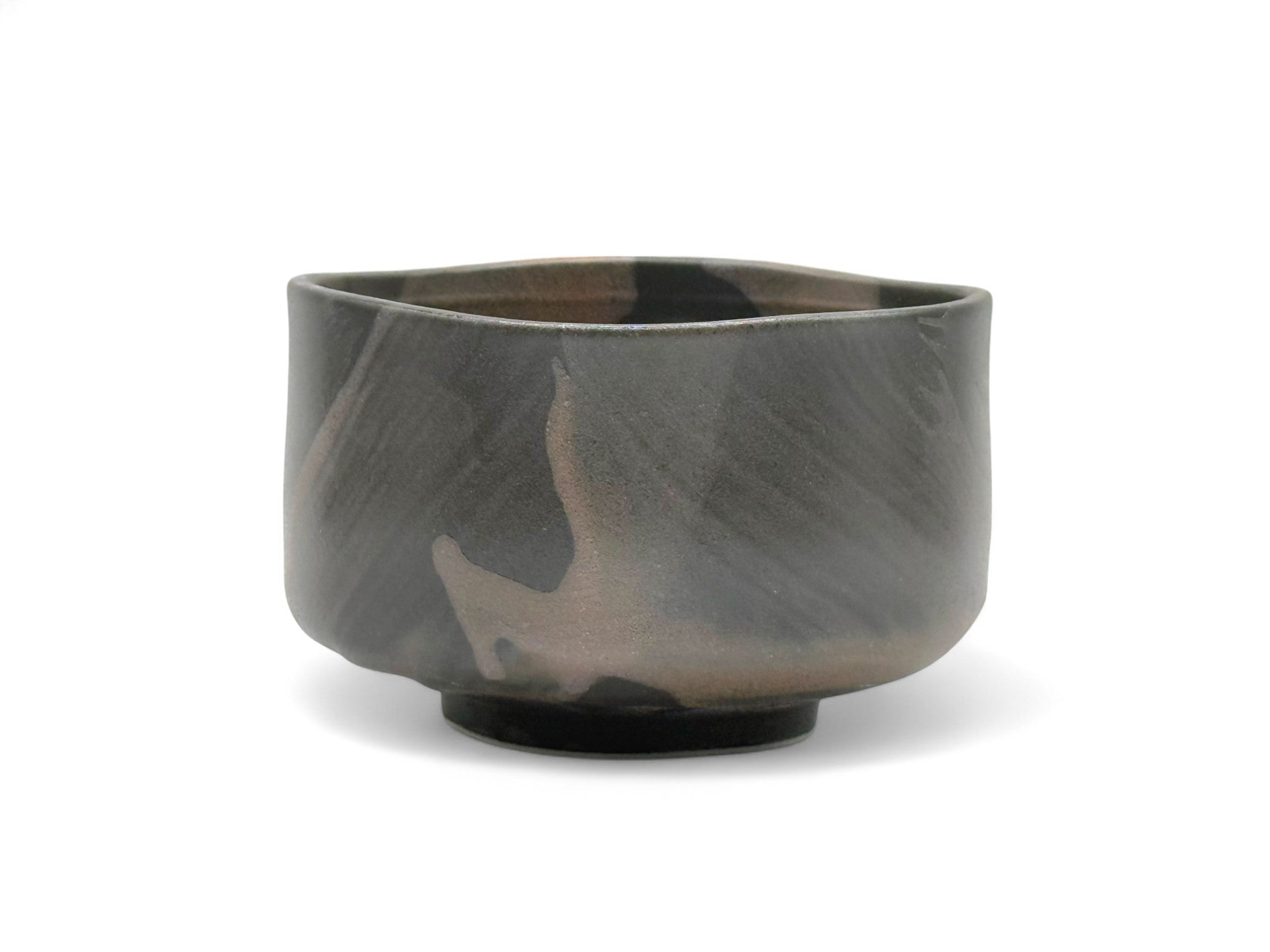 Handcrafted Japanese matcha bowl chawan for traditional tea ceremony, ideal for whisking and serving matcha green tea.
