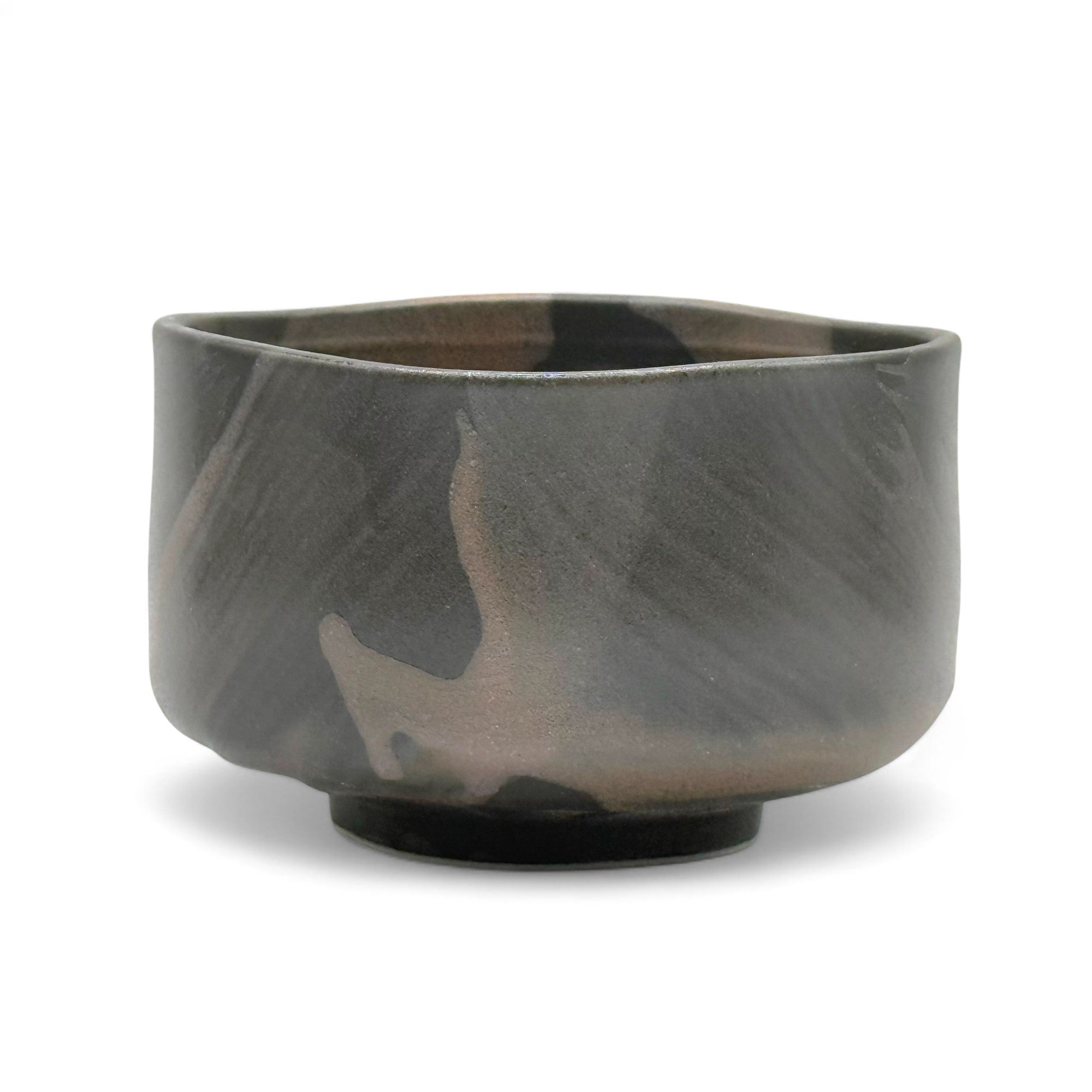 Handcrafted Japanese matcha bowl chawan for traditional tea ceremony, ideal for whisking and serving matcha green tea.