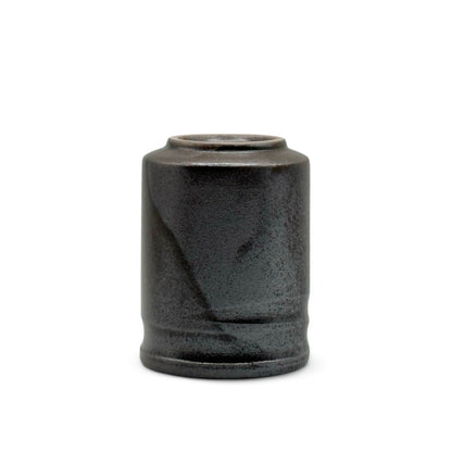 Handcrafted Mino-yaki Yunomi Japanese teacup with traditional glaze, perfect for daily tea rituals.