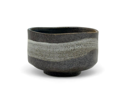 Handcrafted Japanese matcha bowl chawan for traditional tea ceremony, ideal for whisking and serving matcha green tea.