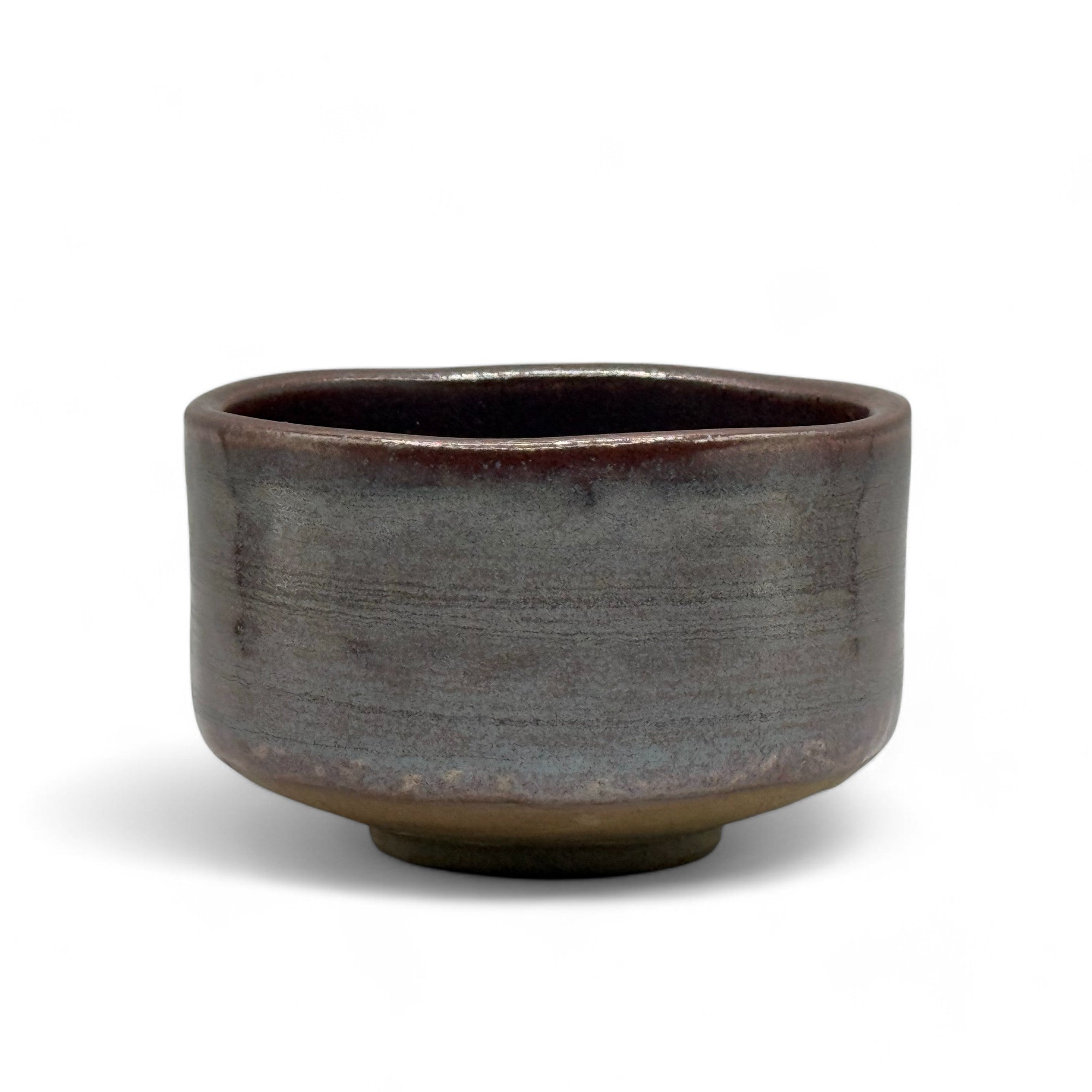 Handcrafted Japanese matcha bowl chawan for traditional tea ceremony, ideal for whisking and serving matcha green tea.