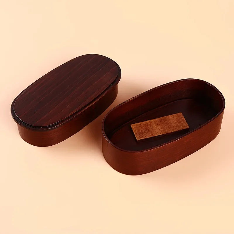 Eco-friendly wooden bento box with compartments for organized, sustainable meals - Japanese-inspired lunch box