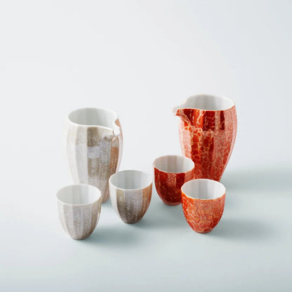 Enga Japanese Utage Sake Set with champagne-inspired design and elegant craftsmanship.