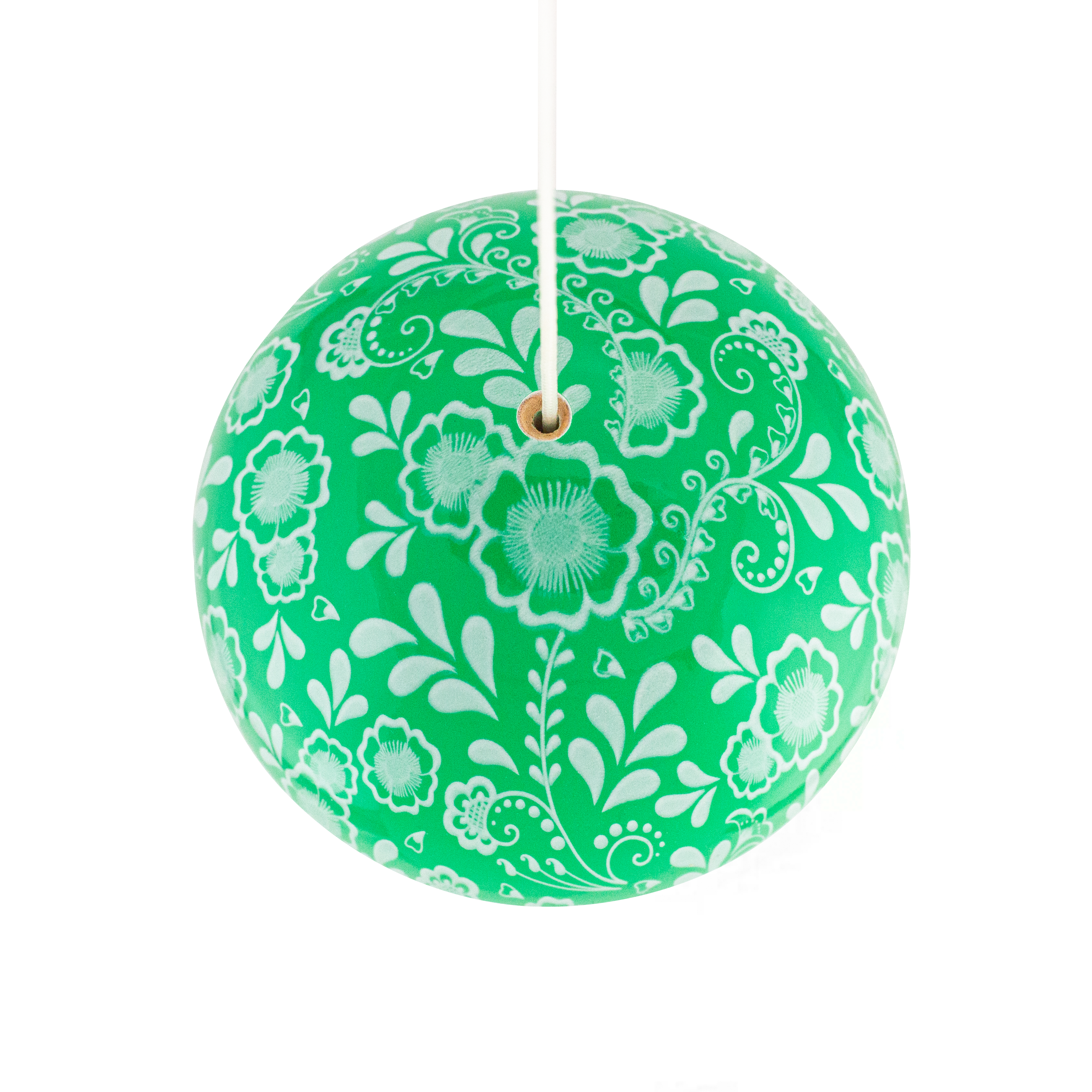 Green Bloom Kendama by Lotus Kendamas – premium wooden skill toy for balance, tricks, and freestyle play.
