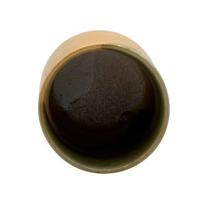 Handcrafted Shigaraki-yaki Yunomi Japanese teacup with traditional glaze, perfect for daily tea rituals.