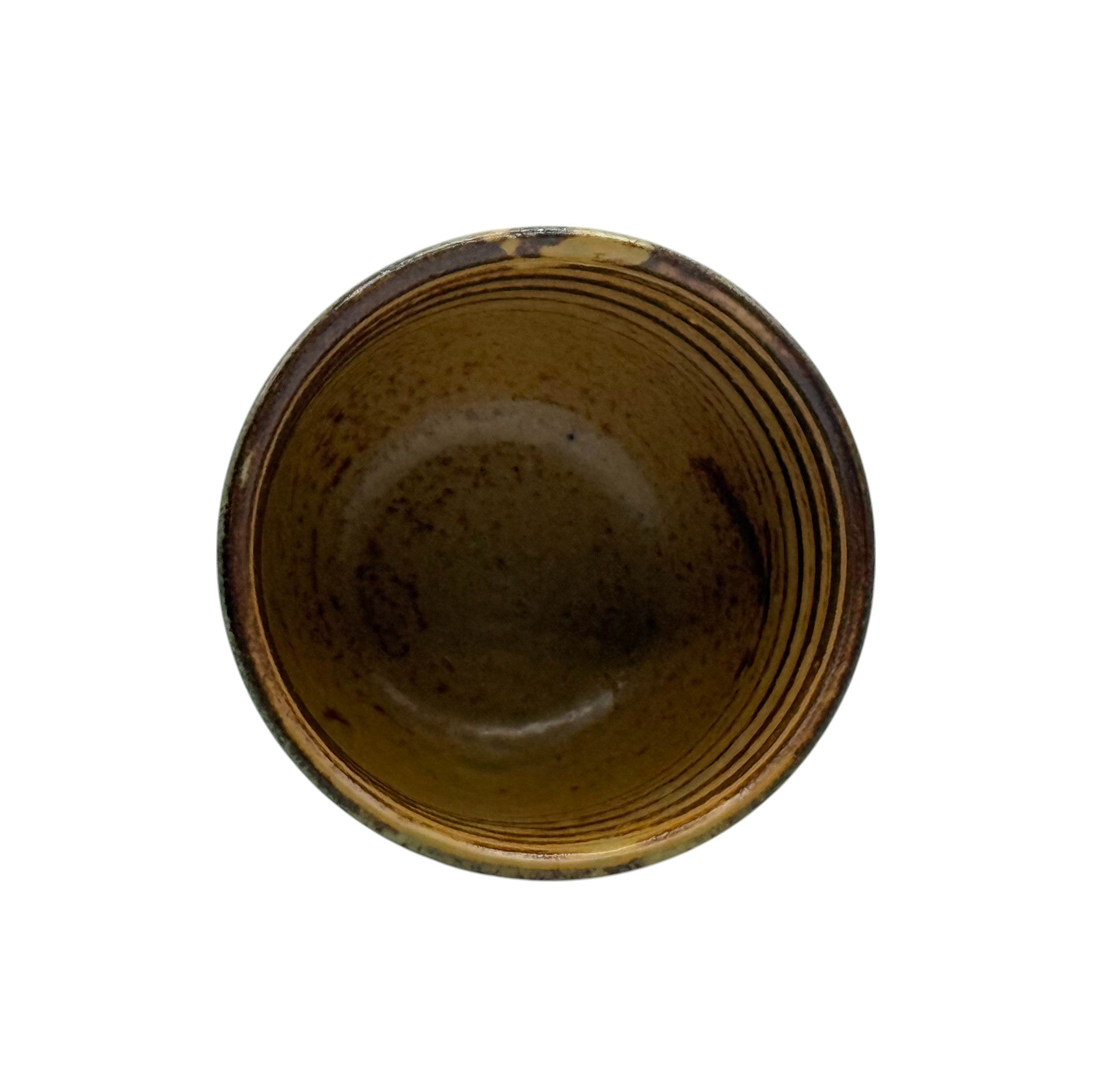 Handcrafted Mino-yaki Yunomi Japanese Sencha teacup with traditional glaze, perfect for daily tea rituals.