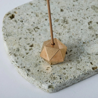 Sekikō | Japanese Oya Stone Incense Set With Minimalist Zen Design
