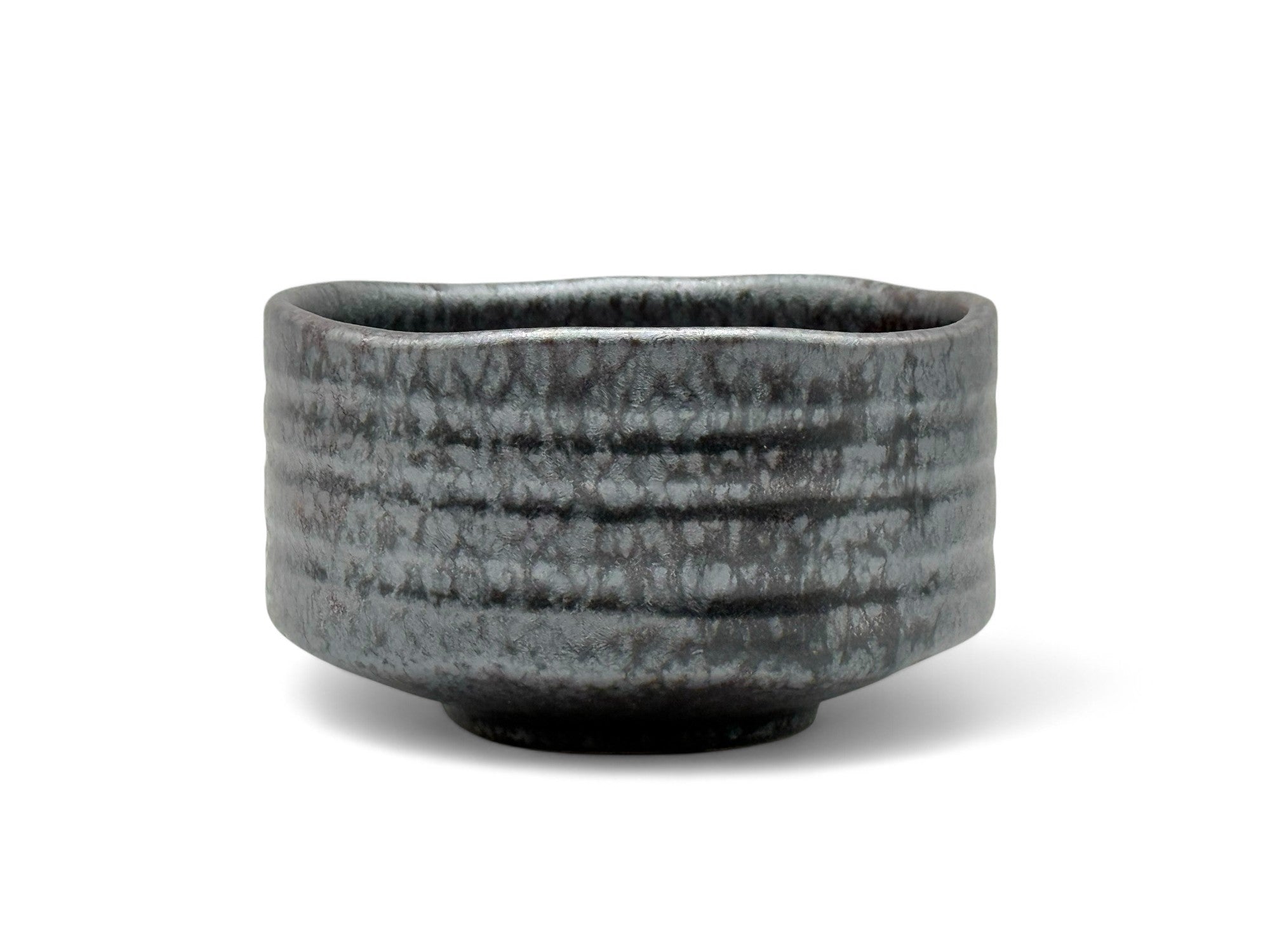Handcrafted Japanese matcha bowl chawan for traditional tea ceremony, ideal for whisking and serving matcha green tea.