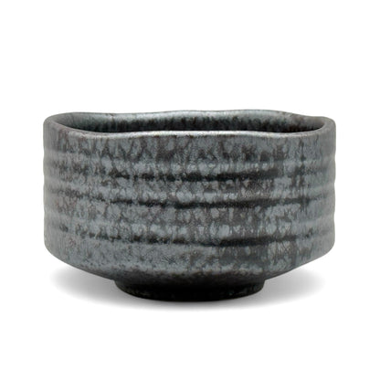 Handcrafted Japanese matcha bowl chawan for traditional tea ceremony, ideal for whisking and serving matcha green tea.