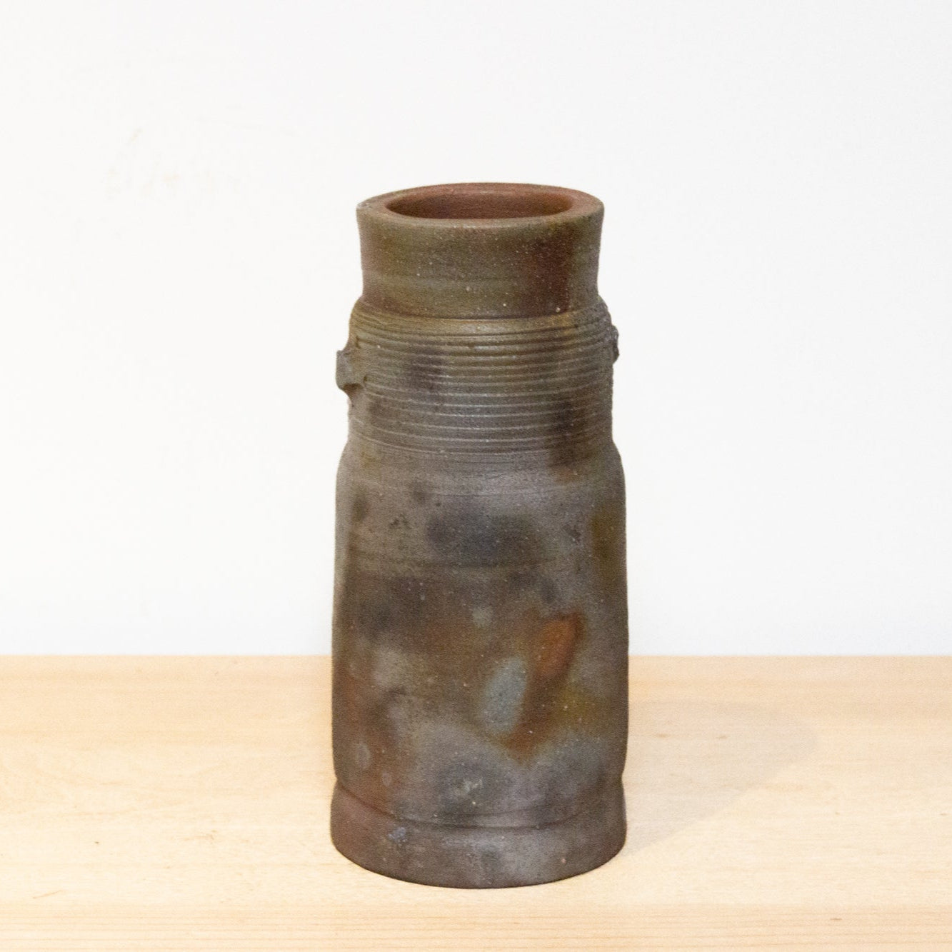 Keido rustic Japanese textured vase with earthy finish, perfect for wabi-sabi inspired home or minimalist decor.