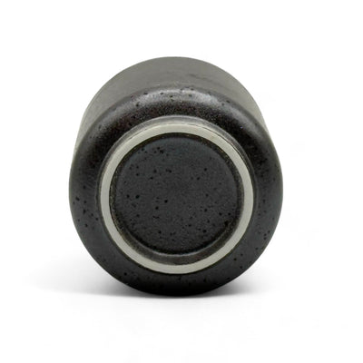 Handcrafted Shigaraki-yaki Yunomi Japanese teacup with traditional glaze, perfect for daily tea rituals.