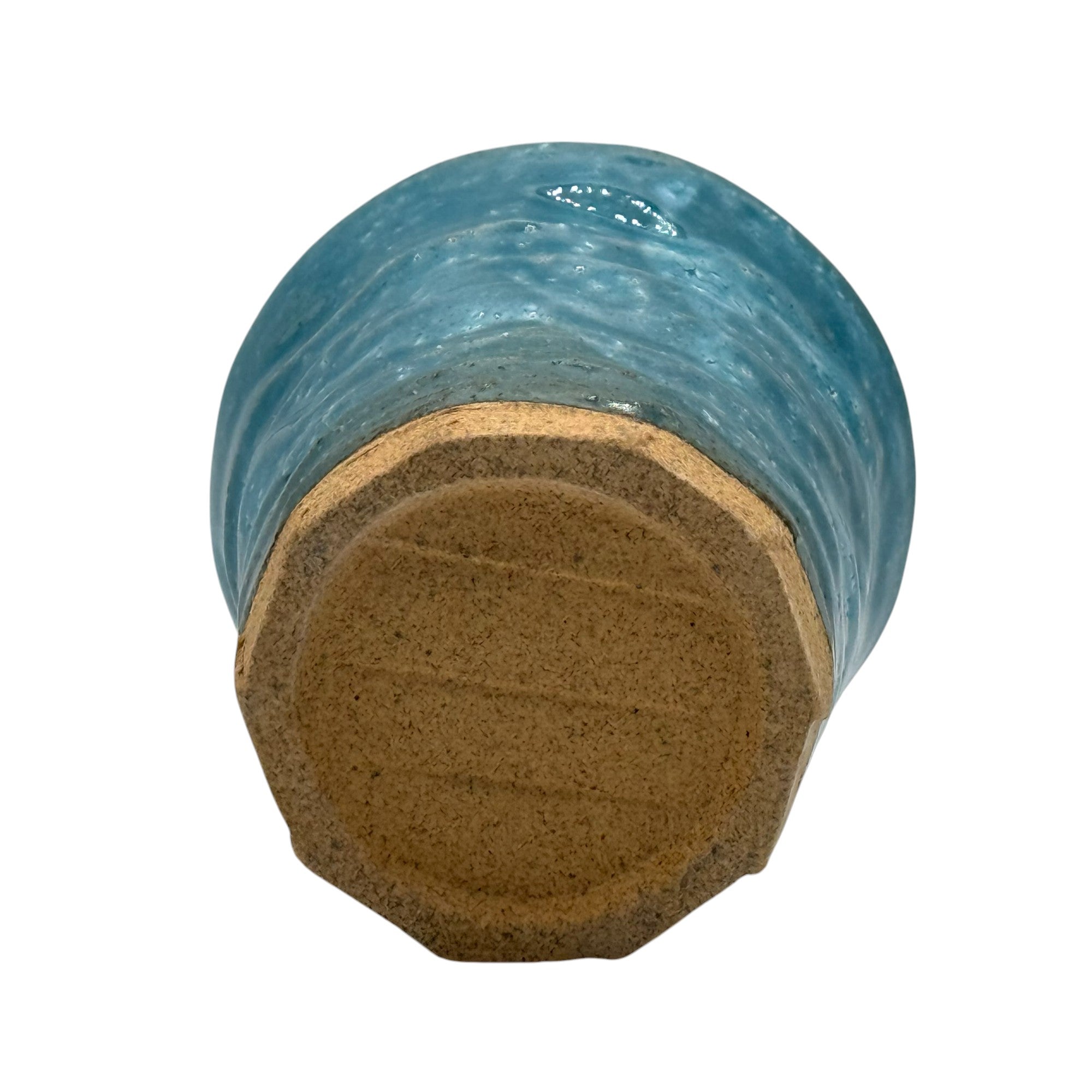 Handcrafted Mino-yaki Yunomi Japanese teacup with traditional glaze, perfect for daily tea rituals.