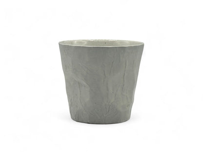 Handcrafted Mino-yaki Yunomi Japanese teacup with traditional glaze, perfect for daily tea rituals.