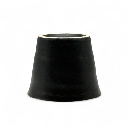 Handcrafted Mino-yaki Yunomi Japanese teacup with traditional glaze, perfect for daily tea rituals.