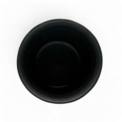 Handcrafted Mino-yaki Yunomi Japanese teacup with traditional glaze, perfect for daily tea rituals.