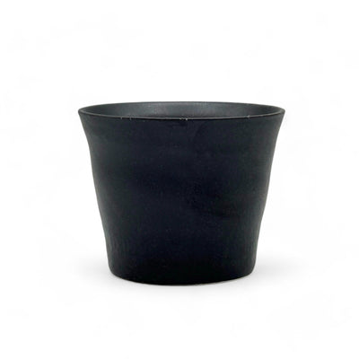 Handcrafted Mino-yaki Yunomi Japanese teacup with traditional glaze, perfect for daily tea rituals.