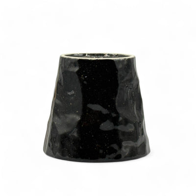 Handcrafted Mino-yaki Yunomi Japanese teacup with traditional glaze, perfect for daily tea rituals.