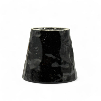 Handcrafted Mino-yaki Yunomi Japanese teacup with traditional glaze, perfect for daily tea rituals.