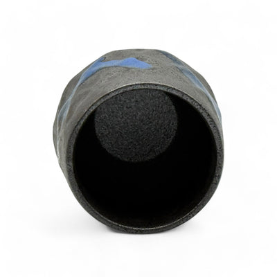 Handcrafted Mino-yaki Yunomi Japanese teacup with traditional glaze, perfect for daily tea rituals.