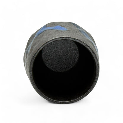 Handcrafted Mino-yaki Yunomi Japanese teacup with traditional glaze, perfect for daily tea rituals.
