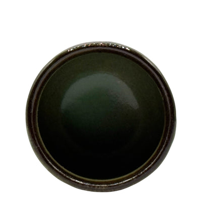 Handcrafted Mino-yaki Yunomi Japanese teacup with traditional glaze, perfect for daily tea rituals.
