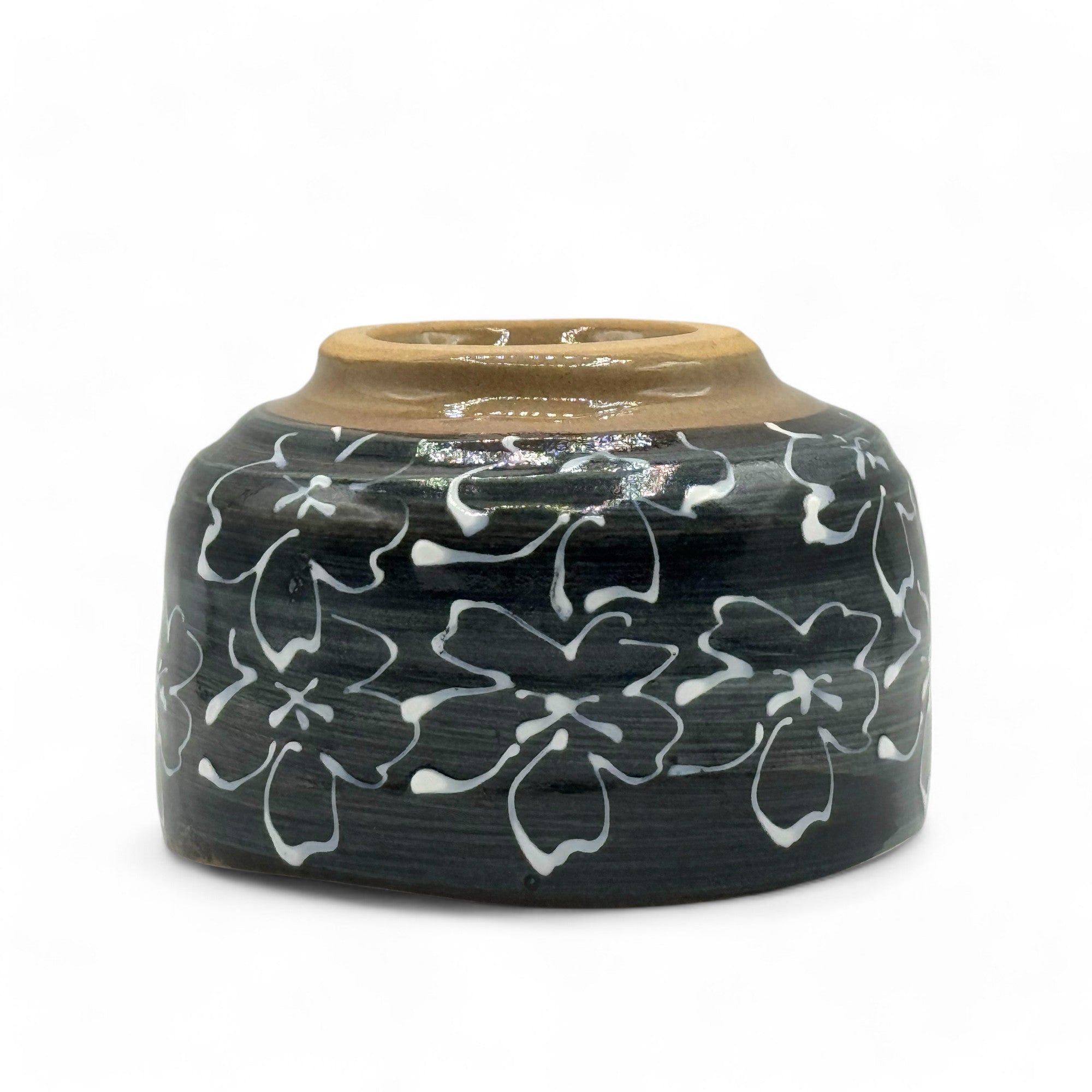 Handcrafted Japanese matcha bowl chawan for traditional tea ceremony, ideal for whisking and serving matcha green tea.
