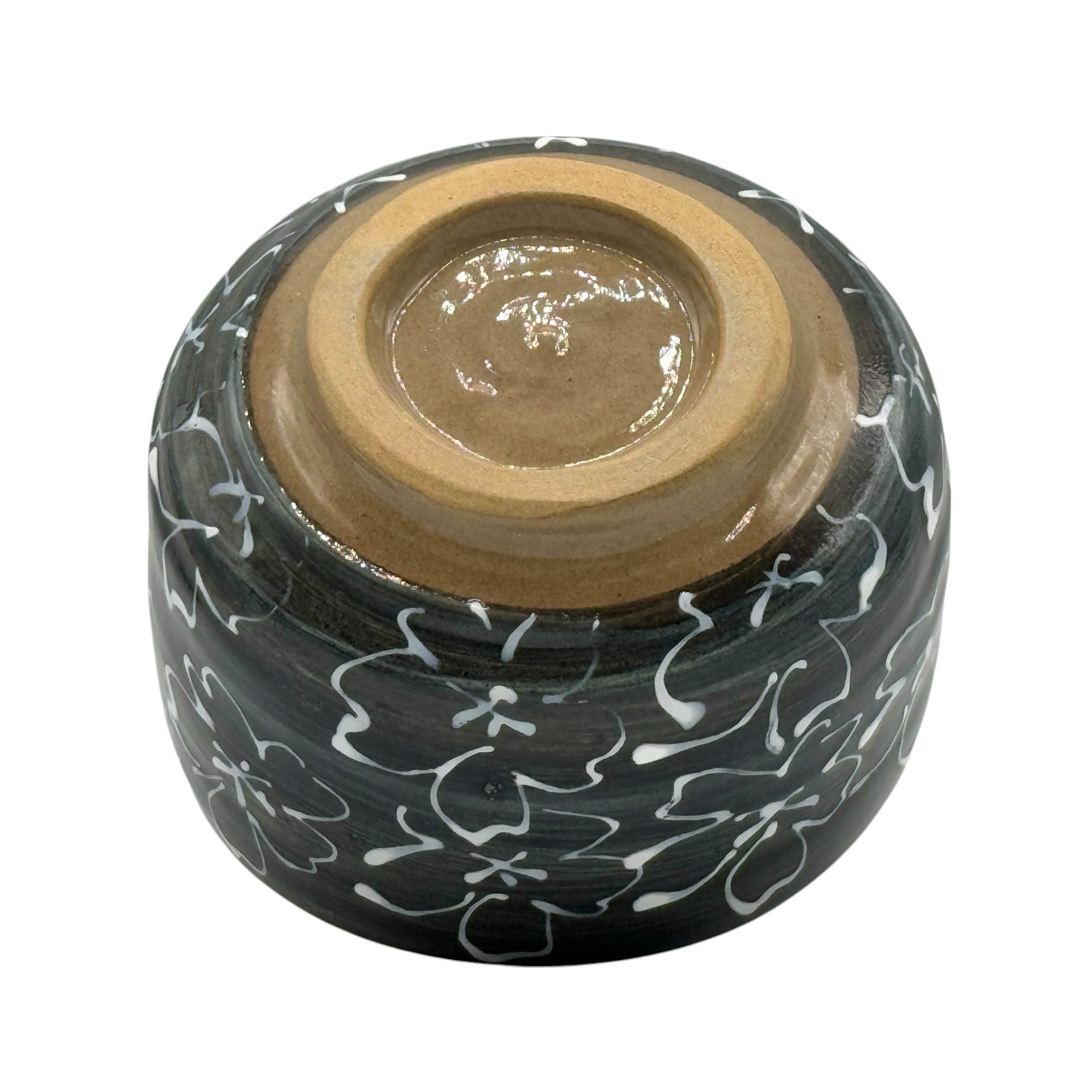 Handcrafted Japanese matcha bowl chawan for traditional tea ceremony, ideal for whisking and serving matcha green tea.