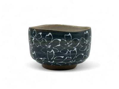 Handcrafted Japanese matcha bowl chawan for traditional tea ceremony, ideal for whisking and serving matcha green tea.