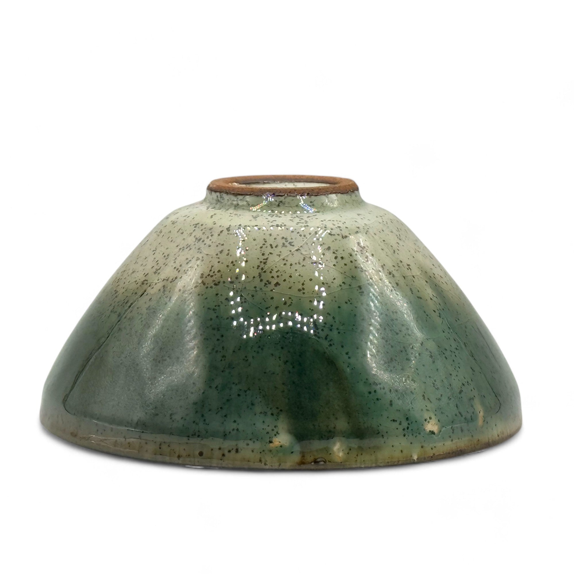 Handcrafted Japanese matcha bowl chawan for traditional tea ceremony, ideal for whisking and serving matcha green tea.