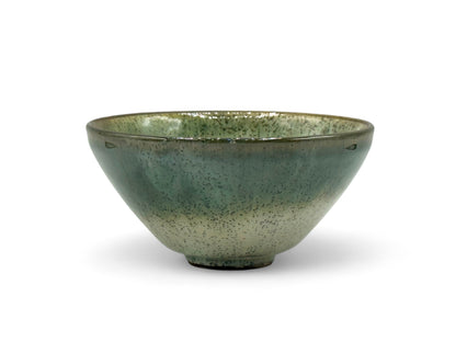 Handcrafted Japanese matcha bowl chawan for traditional tea ceremony, ideal for whisking and serving matcha green tea.