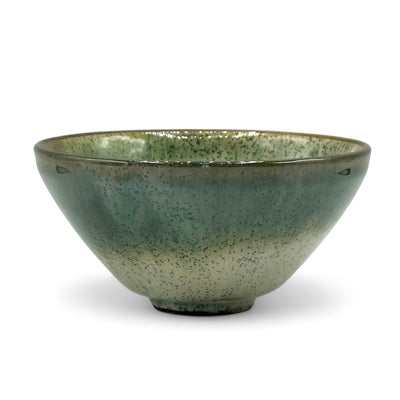 Handcrafted Japanese matcha bowl chawan for traditional tea ceremony, ideal for whisking and serving matcha green tea.