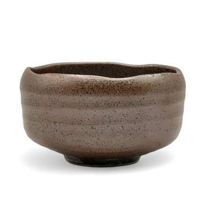 Handcrafted Japanese matcha bowl chawan for traditional tea ceremony, ideal for whisking and serving matcha green tea.