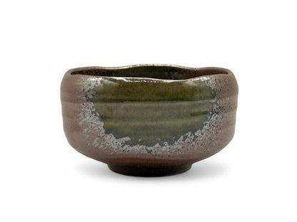 Handcrafted Japanese matcha bowl chawan for traditional tea ceremony, ideal for whisking and serving matcha green tea.