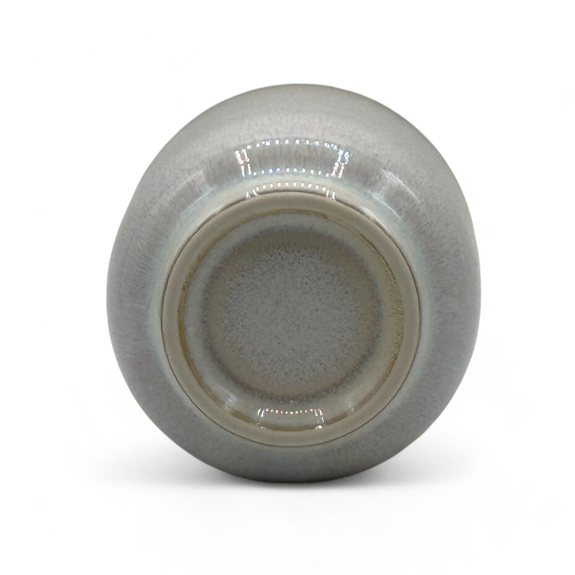 Handcrafted Mino-yaki Yunomi Japanese teacup with traditional glaze, perfect for daily tea rituals.