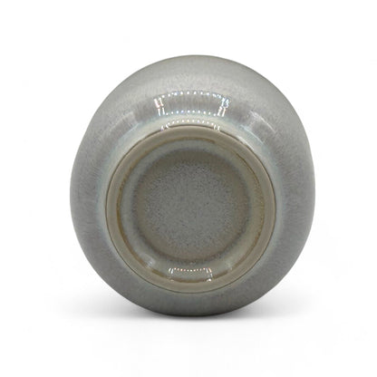 Handcrafted Mino-yaki Yunomi Japanese teacup with traditional glaze, perfect for daily tea rituals.