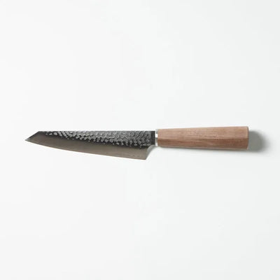 Premium 6-inch Kiritsuke petty knife, sharp Japanese chef knife for precision cutting, slicing, and kitchen prep.