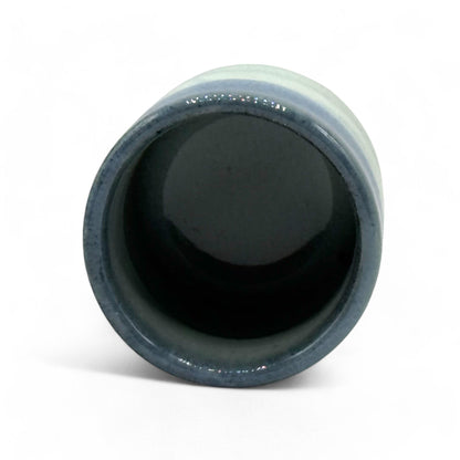 Handcrafted Mino-yaki Yunomi Japanese teacup with traditional glaze, perfect for daily tea rituals.