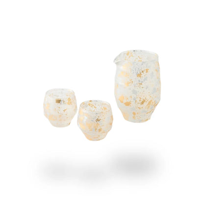 Reiki Sake Set – handcrafted Japanese sakeware with elegant, traditional design.