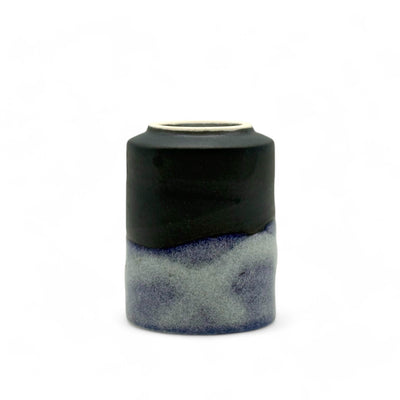 Handcrafted Mino-yaki Yunomi Japanese teacup with traditional glaze, perfect for daily tea rituals.